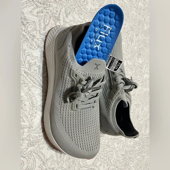 Stylish Gray Men's size 6 or Women’s size 7.5 Sneakers - Picture 2 of 6